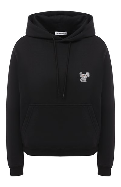 Женский хлопковое худи BALENCIAGA, арт. 612959/TIVD2