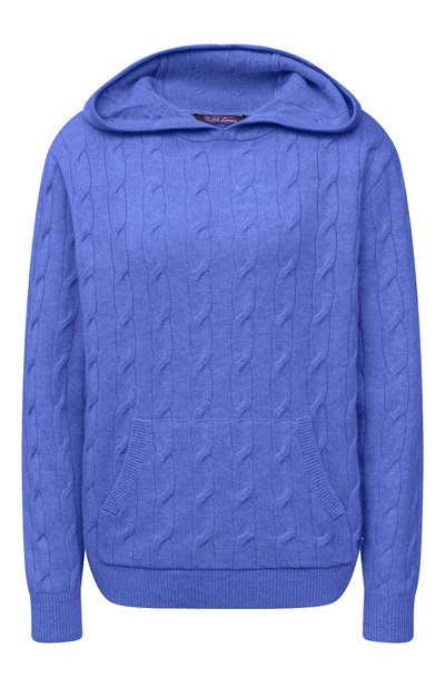 Кашемировое худи RALPH LAUREN голубого цвета по цене 133500 руб., арт. 290845674, фото 1 Кашемировое худи RALPH LAUREN, арт. 290845674, фото 1