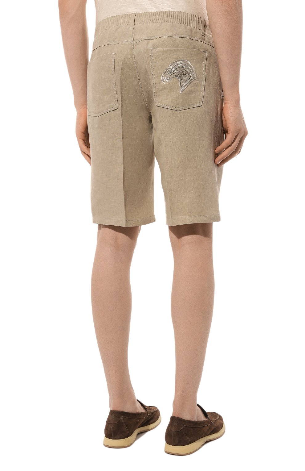 Льняные шорты STEFANO RICCI, арт. M8T31B0012/TLIN0, фото 4