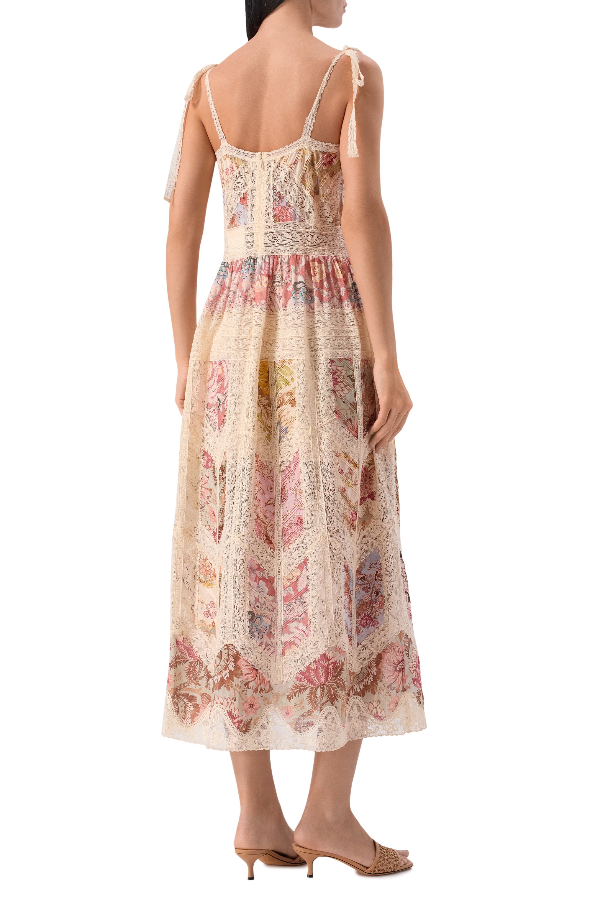 Хлопковое платье ZIMMERMANN, арт. 6165DRS263, фото 3