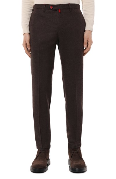 Шерстяные брюки KITON, арт. UFPP79K0123E07, фото 3
