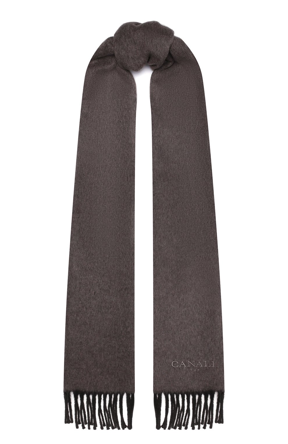 Шарф из кашемира и шелка CANALI коричневого цвета по цене 52750 руб., арт. 06/TX00200, фото 1 Шарф из кашемира и шелка CANALI, арт. 06/TX00200, фото 1