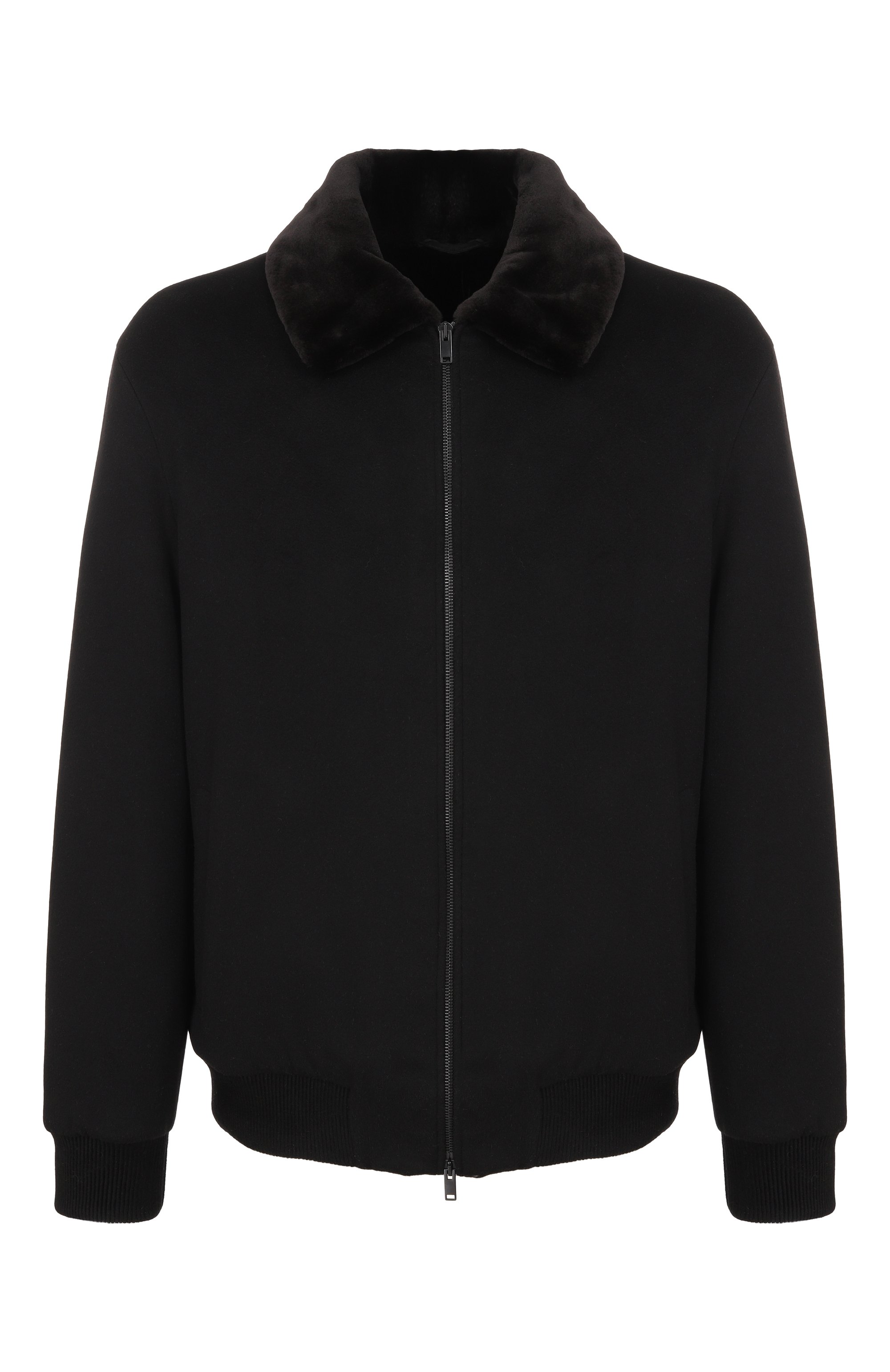 Бомбер из шерсти викуньи с подкладкой из норки MVST черного цвета по цене 2975000 руб., арт. FTECK-ES4705V/5945-VICUNA, фото 1 Бомбер из шерсти викуньи с подкладкой из норки MVST, арт. FTECK-ES4705V/5945-VICUNA, фото 1