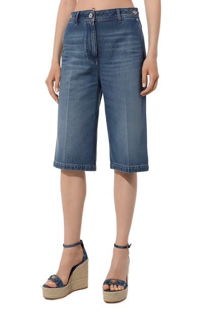 Джинсовые шорты VERSACE, арт. 1011776/1A10023, фото 3