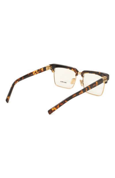 Оправа MIU MIU коричневого цвета по цене 52750 руб., арт. 11XV-VAU101, фото 4 Оправа MIU MIU, арт. 11XV-VAU101, фото 4