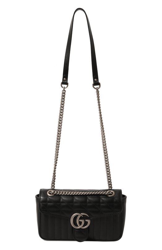 Сумка GG Marmont 2.0 small Gucci 443497 UM8AN Чёрный  443497 UM8AN Фото 7