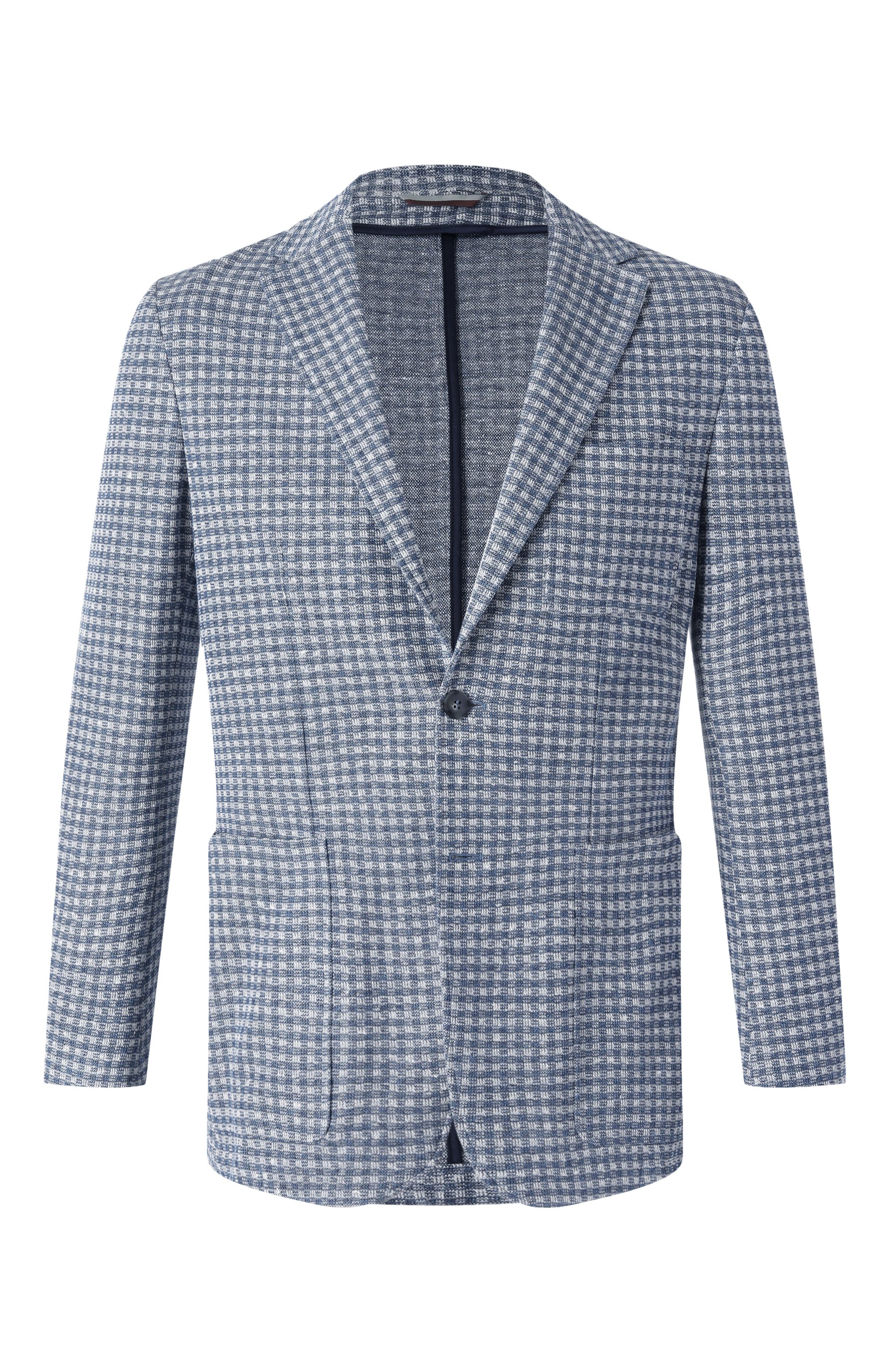 Пиджак изо льна и хлопка CANALI, арт. J0147/JJ02973, фото 1