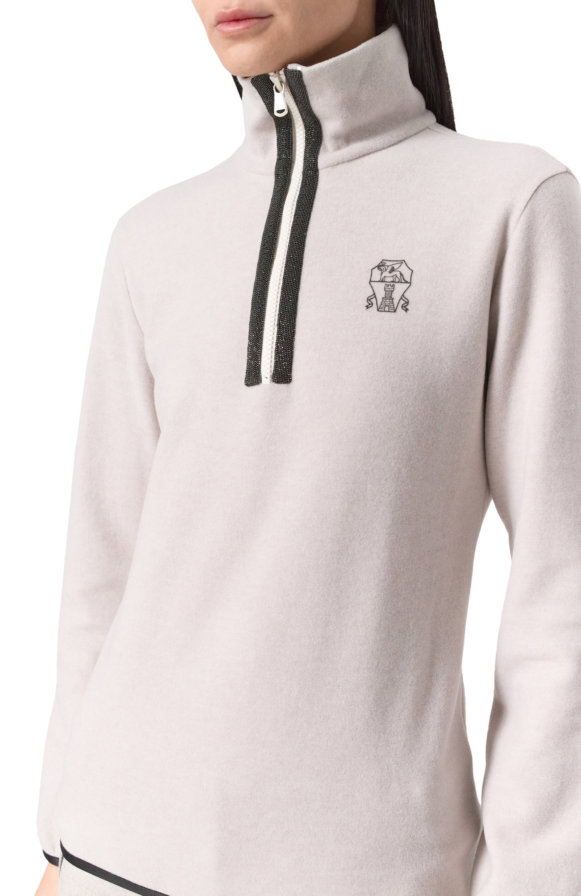 Пуловер из кашемира и хлопка BRUNELLO CUCINELLI, арт. MM840VB904, фото 5