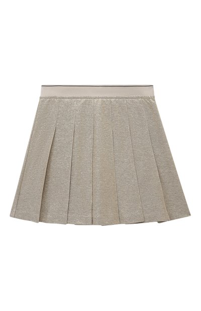 Юбка изо льна и хлопка BRUNELLO CUCINELLI, арт. BL947T298C