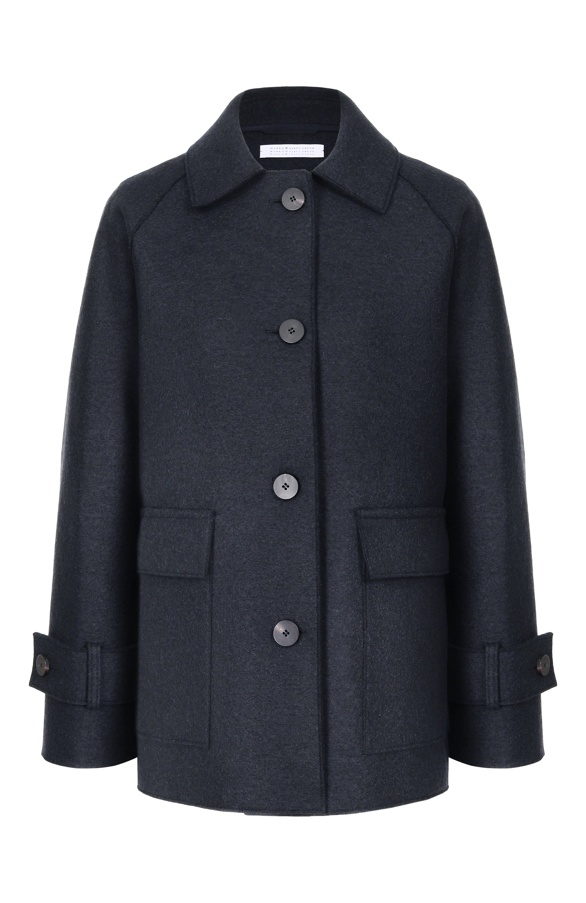 Шерстяное полупальто HARRIS WHARF LONDON, арт. AH2494MLK-P, фото 1
