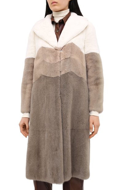 Шуба из норки LORO PIANA, арт. FAI1863, фото 3