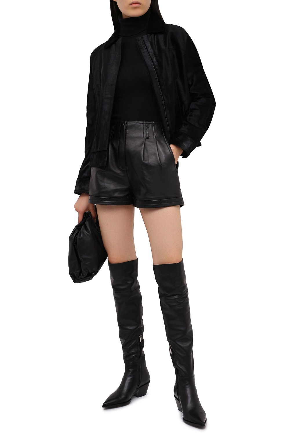 Кожаные ботфорты GIANVITO ROSSI, арт. G80478.45CU0.NGLNER0, фото 2