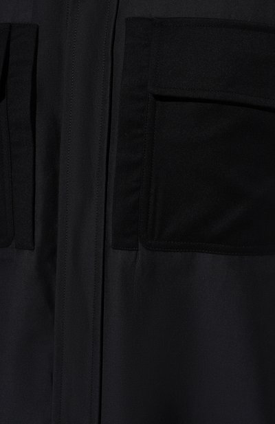 Рубашка из хлопка и шелка ZILLI темно-синего цвета по цене 138500 руб., арт. SP0G01M011193001A, фото 5 Рубашка из хлопка и шелка ZILLI, арт. SP0G01M011193001A, фото 5