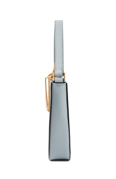 Женская сумка vlogo signature mini VALENTINO голубого цвета, арт. 5W2P0W19/RQR | Фото 4 (Материал сплава: Проставлено; Материал: Натуральная кожа; Размер: mini; Драгоценные камни: Проставлено)