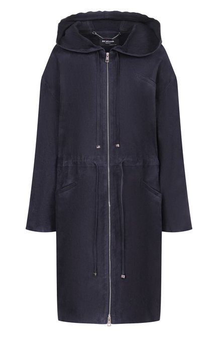 Женская замшевая парка KITON, арт. D61674K0918F