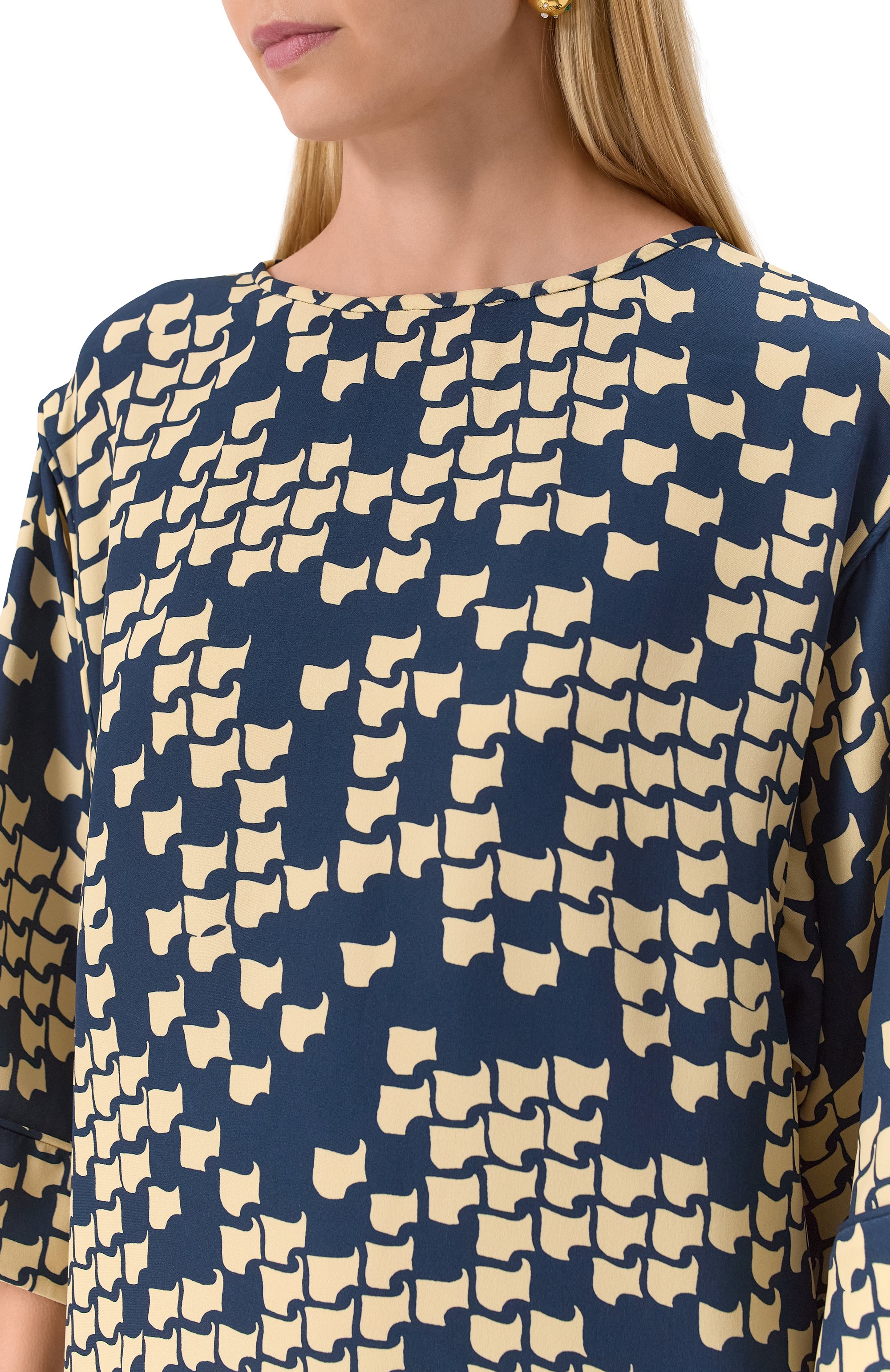 Шелковое платье VALENTINO, арт. 6B3VAEW393Q, фото 5