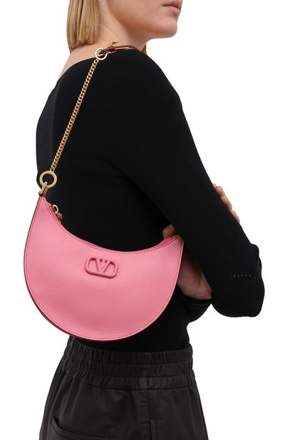 Сумка vsling VALENTINO розового цвета по цене 140500 руб., арт. VW0P0W19/RQR, фото 2 Сумка vsling VALENTINO, арт. VW0P0W19/RQR, фото 2
