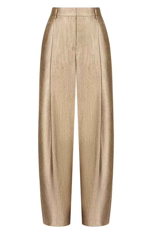 Шелковые брюки Giorgio Armani GW002793/TE20145 Бежевый GW002793/TE20145