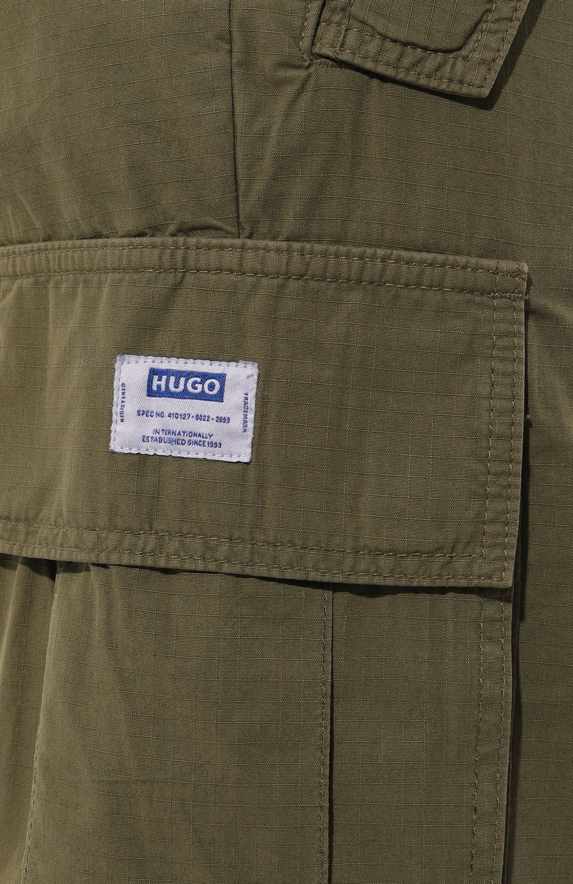 Хлопковые брюки-карго HUGO BLUE, арт. 50535406, фото 5