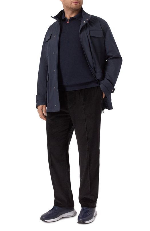 Вельветовые брюки Zilli CPA00FM013152010U_001 Чёрный  CPA00FM013152010U_001 Фото 2