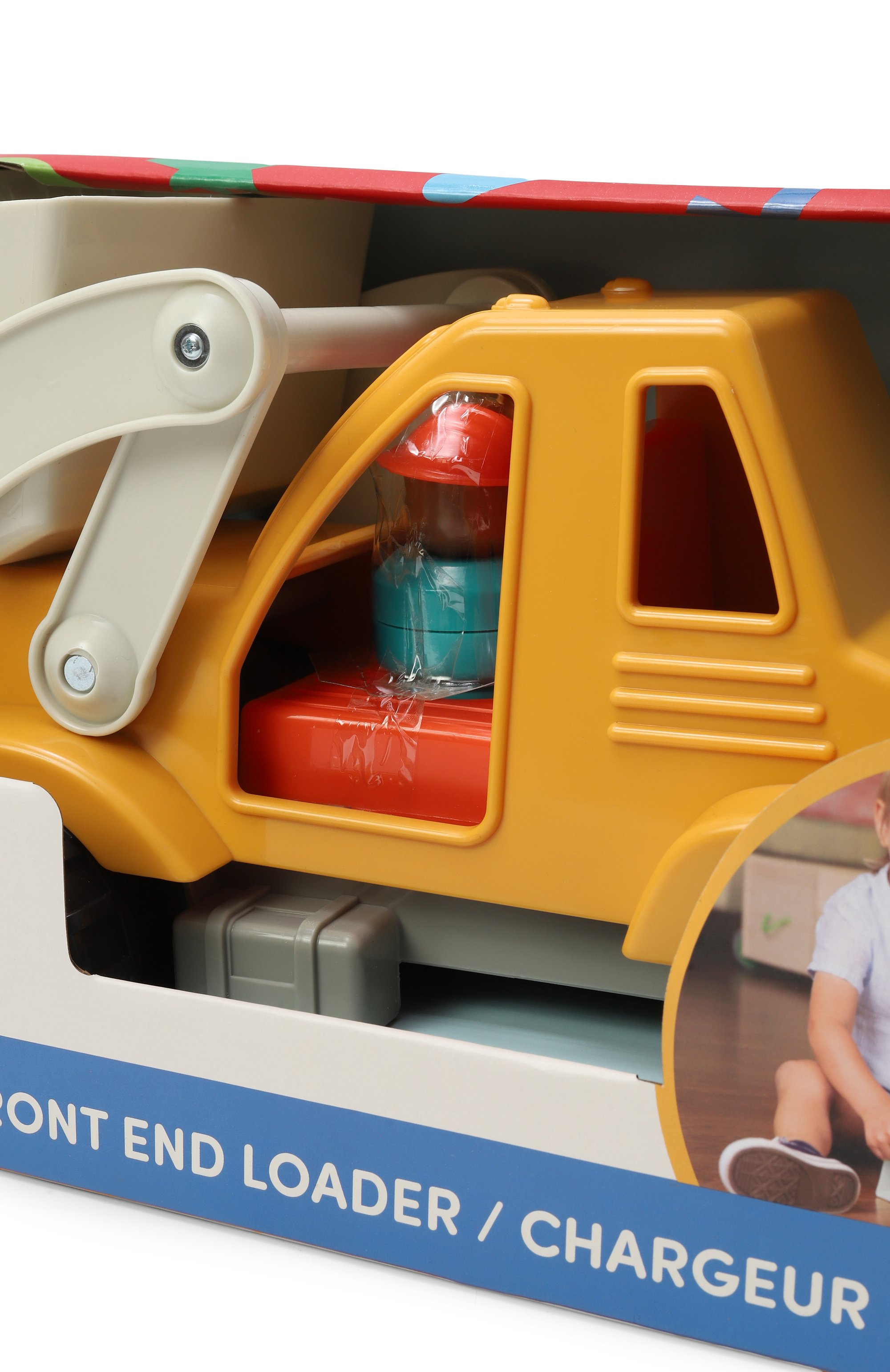 Игрушка ковшовый погрузчик BATTAT разноцветного цвета по цене 5600 руб., арт. BT2508, фото 3 Игрушка ковшовый погрузчик BATTAT, арт. BT2508, фото 3