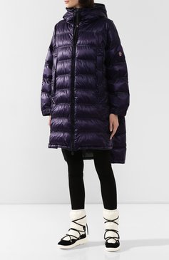 Женское пальто 3 moncler grenoble MONCLER GRENOBLE фиолетового цвета, арт. E2-098-49317-05-53071 | Фото 3 (Статус проверки: Проверена категория; Рукава: Длинные; Материал утеплителя: Пух и перо; Материал внешний: Синтетический материал; Материал подклада: Синтетический материал; Длина (верхняя одежда): Длинные, До колена; Кросс-КТ: Пуховик; 1-2-бортные: Однобортные; Материал сплава: Проставлено; Драгоценные камни: Проставлено)