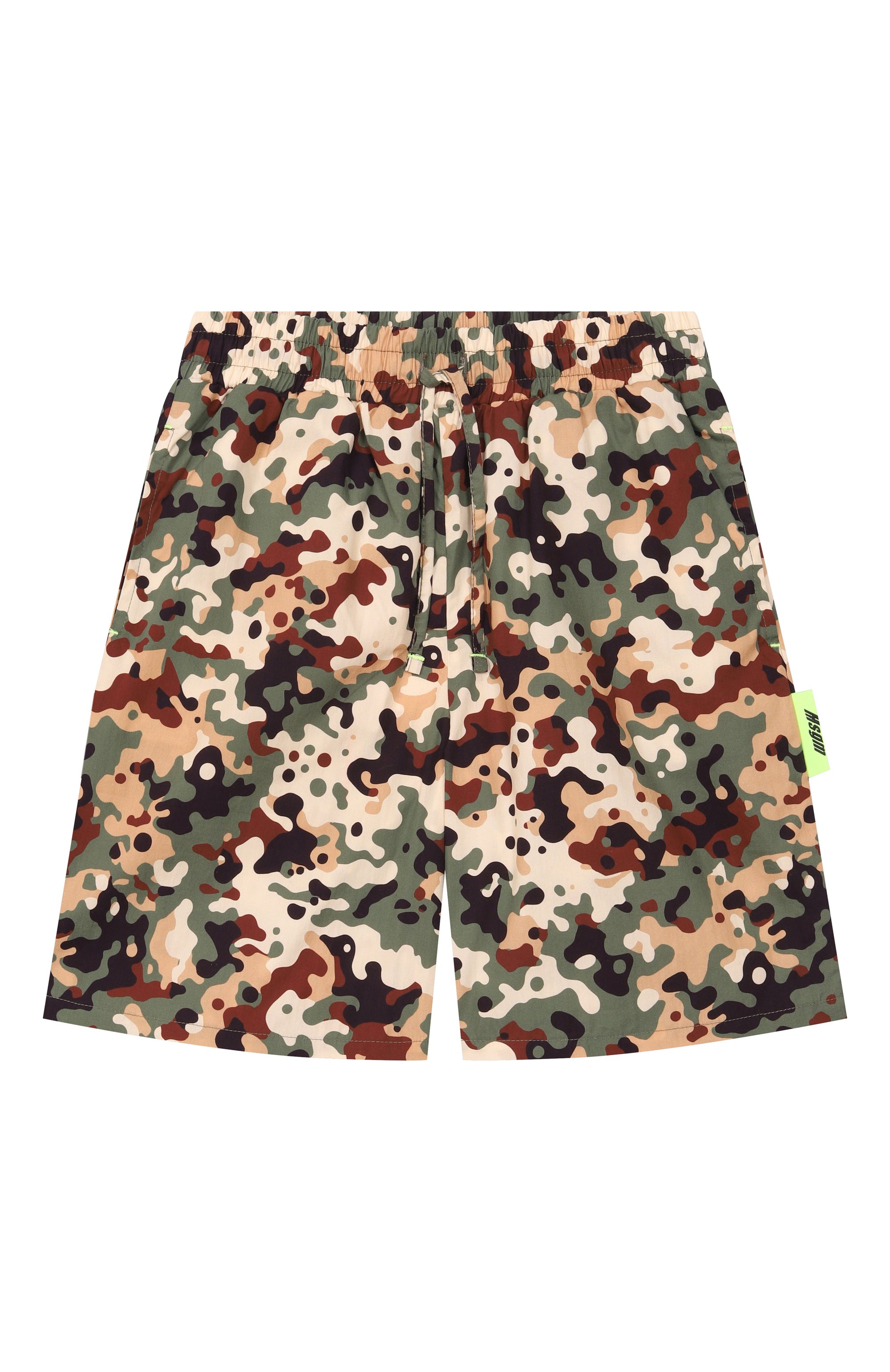 Хлопковые шорты MSGM KIDS, арт. S6MSJBBE192, фото 1