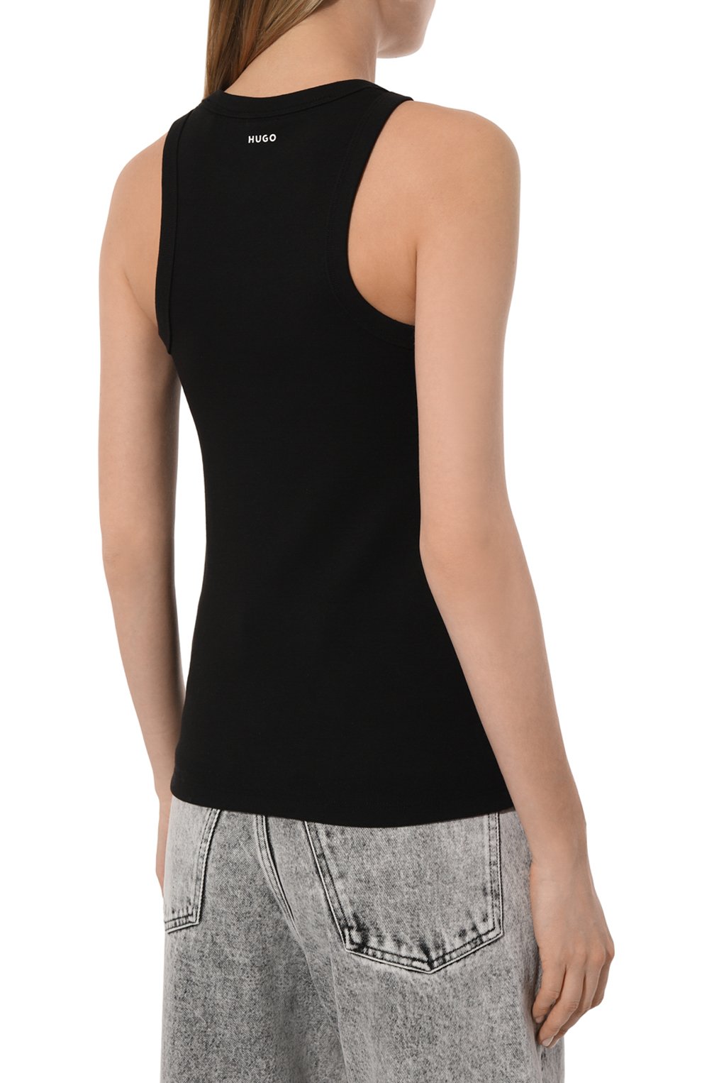 Хлопковая майка HUGO, арт. 50515651, фото 4