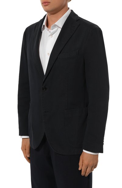 Хлопковый пиджак BOGLIOLI, арт. N1302Q/FA0422, фото 5