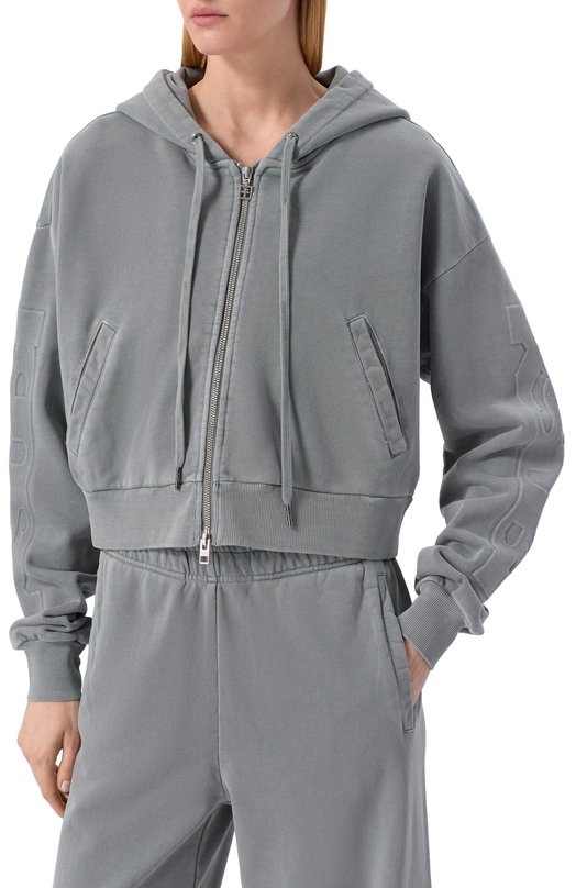 Хлопковая толстовка Ksubi WSP25FL003 Серый  WSP25FL003 Фото 3