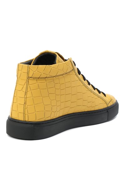 Кожаные кеды HIDE AND JACK, арт. G0MHYLWBLK, фото 4