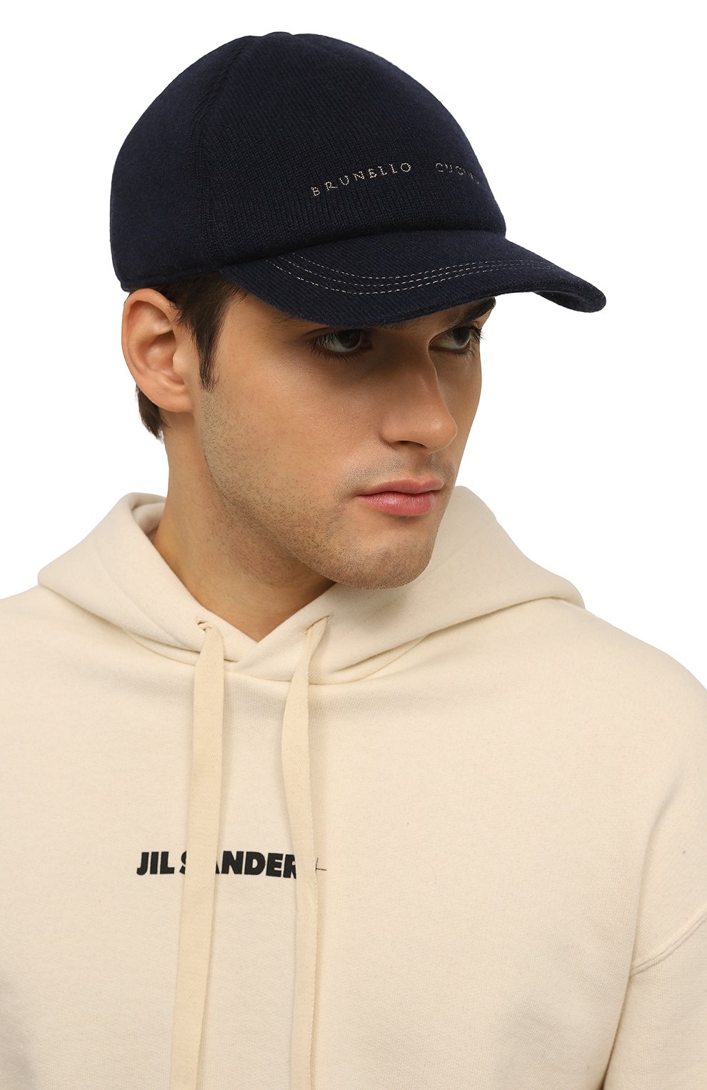 Кашемировая бейсболка BRUNELLO CUCINELLI, арт. M22C79897, фото 2