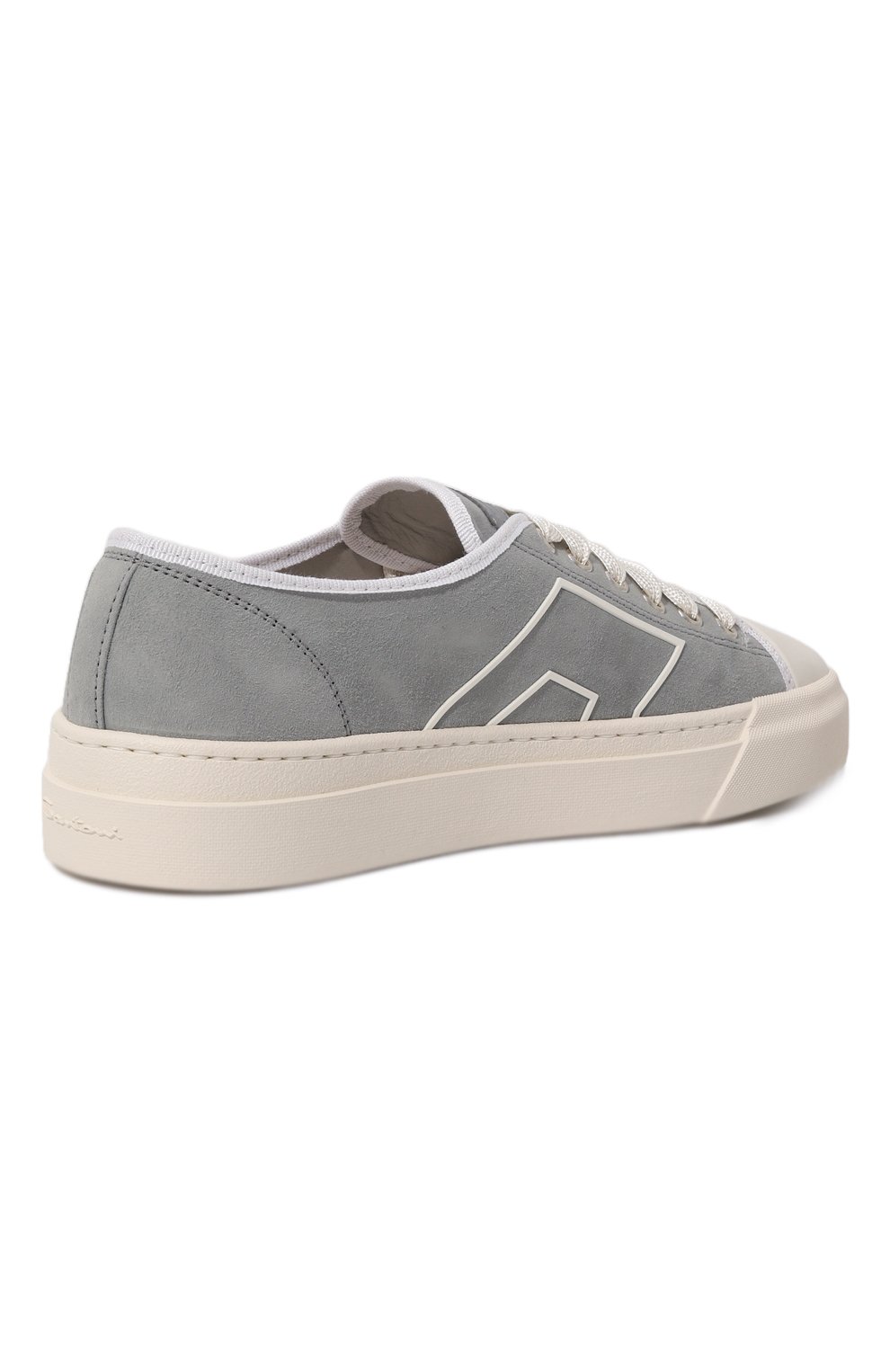 Замшевые кеды SANTONI, арт. WBGT61126PNNTUELZ29, фото 5