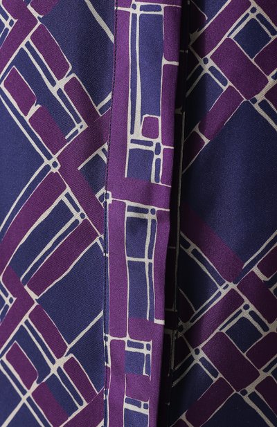 Шелковая блуза с принтом BOTTEGA VENETA, арт. 521927/VERH0, фото 5