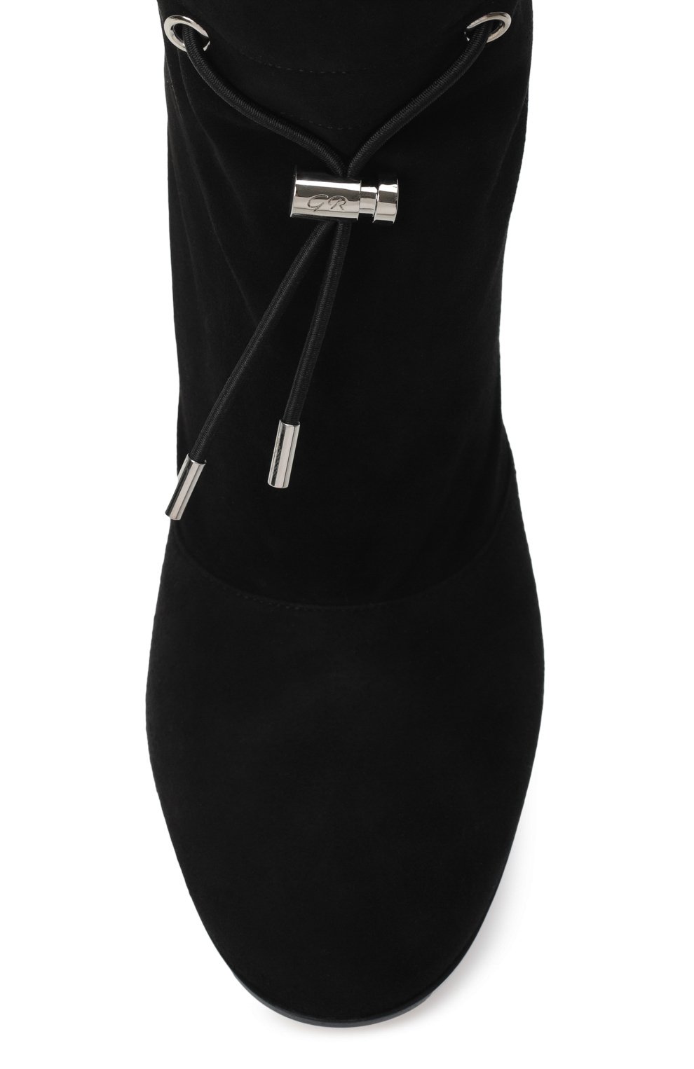 Замшевые ботильоны GIANVITO ROSSI, арт. G73623.85RIC.CAMNER0, фото 6