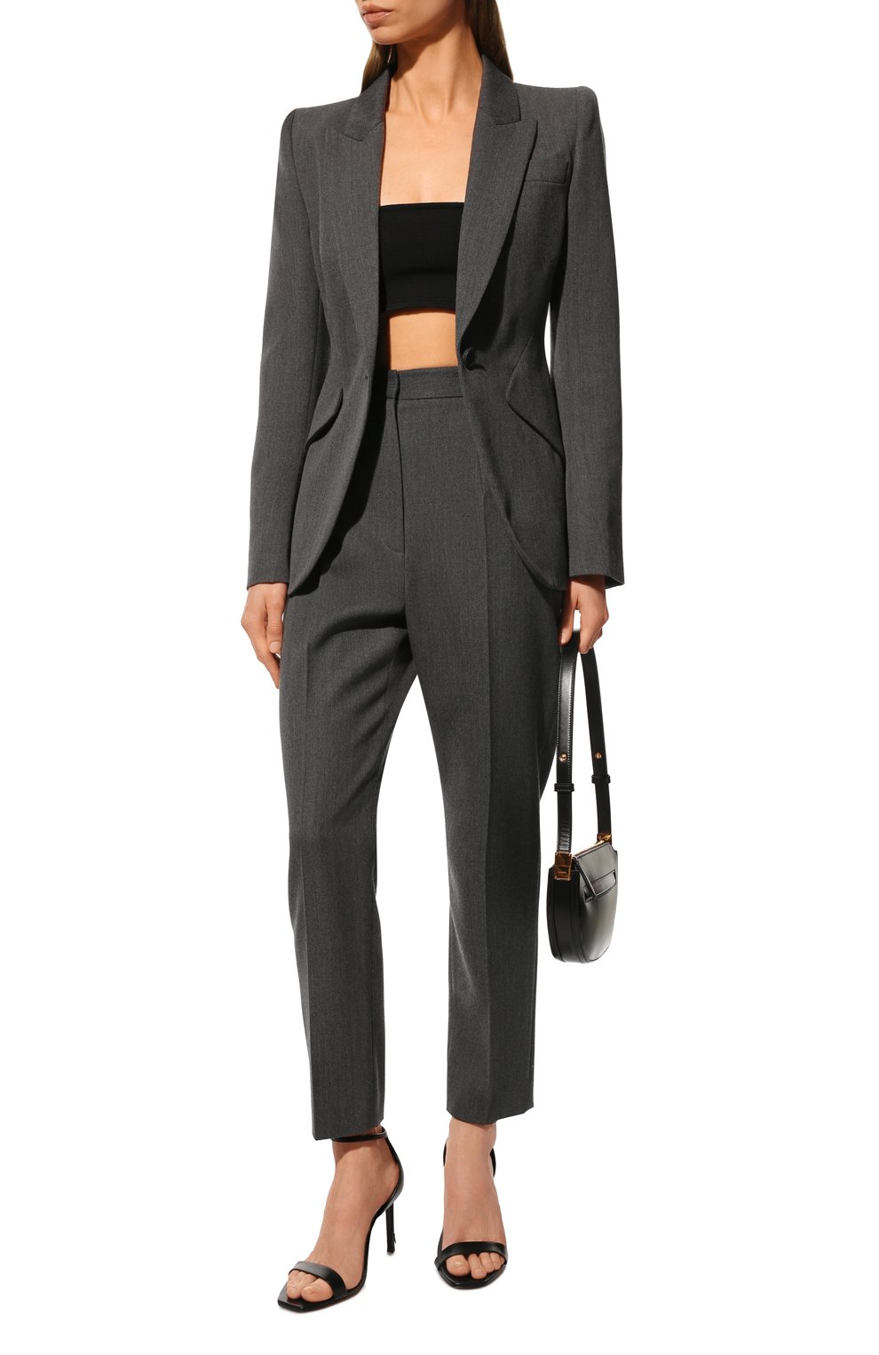 Шерстяной жакет ALEXANDER MCQUEEN, арт. 585442/QJACH, фото 2