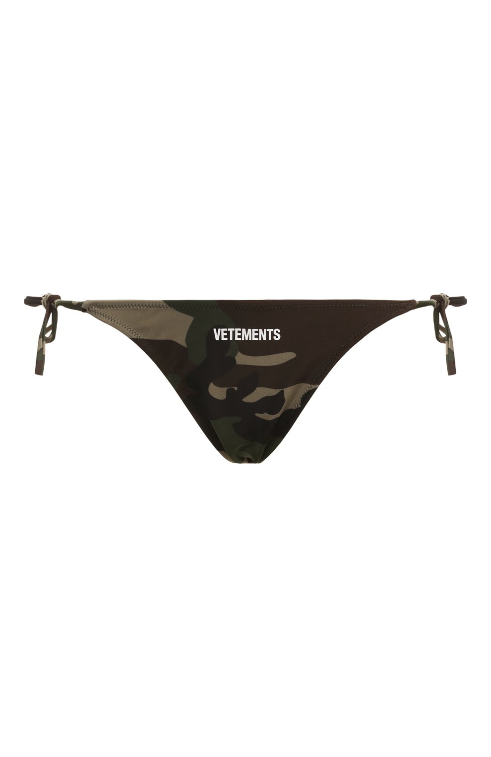 Плавки-бикини VETEMENTS хаки цвета по цене 32100 руб., арт. WE64SW301Z, фото 1 Плавки-бикини VETEMENTS, арт. WE64SW301Z, фото 1