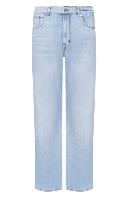 Джинсы Easy straight 7 For All Mankind 7T5H0A56-1XE Голубой 7T5H0A56-1XE