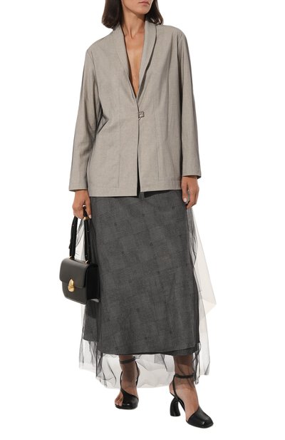 Юбка изо льна и хлопка MIDGARD PARIS, арт. B41602, фото 2