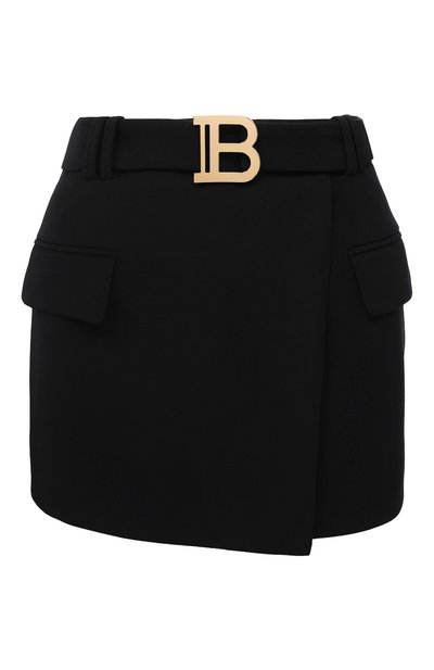 Шерстяная юбка BALMAIN, арт. UF14014/167L, фото 1