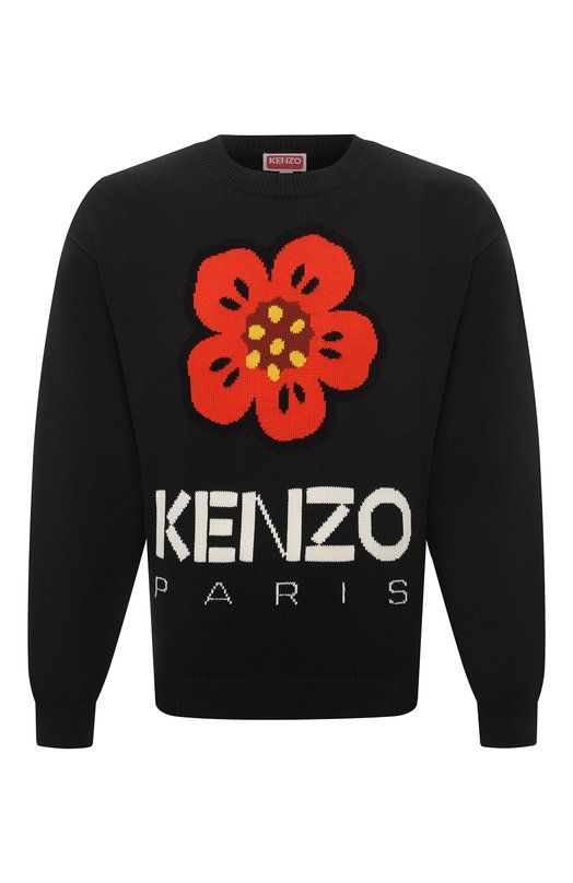 

Хлопковый свитер Kenzo, Чёрный