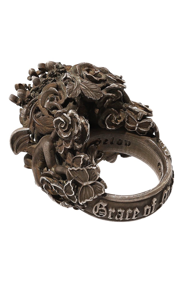 Мужское кольцо ангелы и демоны GL JEWELRY серебряного цвета, арт. PB522 | Фото 3 (Материал: Серебро; Нос: Не проставлено; Региональные ограничения белый список (Axapta Mercury): Не проставлено)