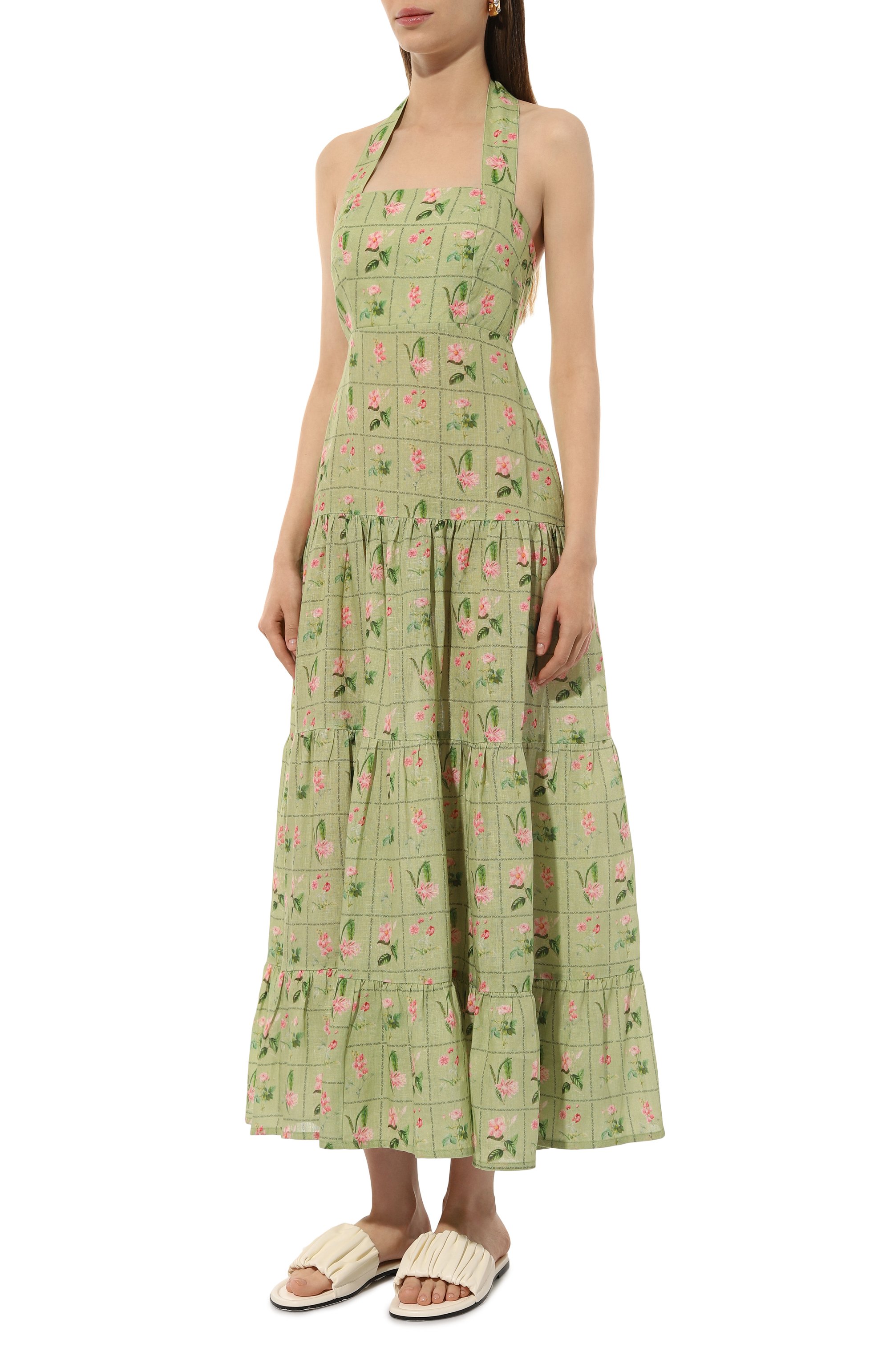 Льняное платье PALM NOOSA, арт. WILL0W DRESS, фото 3