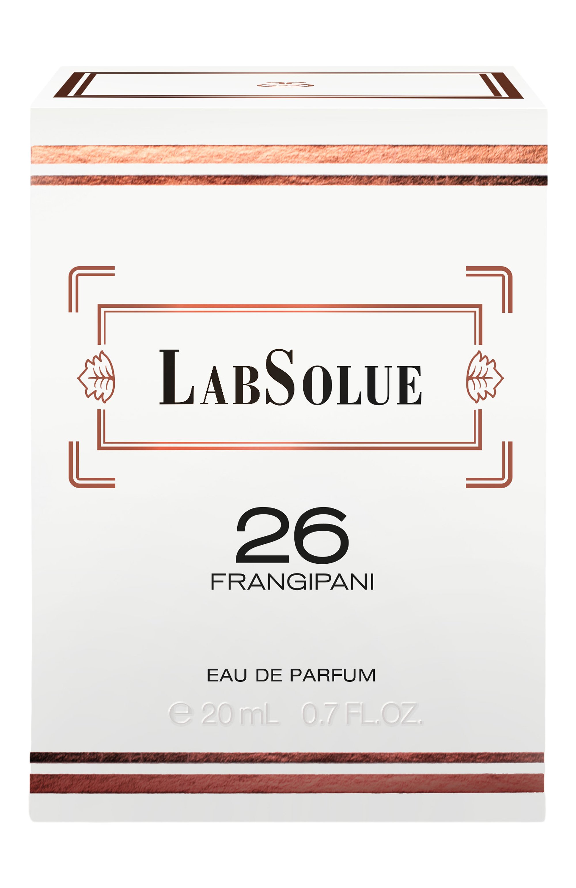 Парфюмерная вода 26 frangipani (20ml) LABSOLUE бесцветного цвета по цене 9530 руб., арт. 8011530970376, фото 2 Парфюмерная вода 26 frangipani (20ml) LABSOLUE, арт. 8011530970376, фото 2