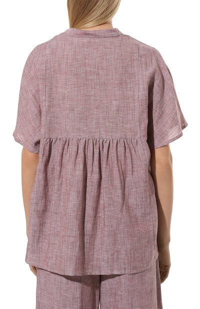 Блузка изо льна и хлопка ZIMMERLI, арт. 4697-13101, фото 4