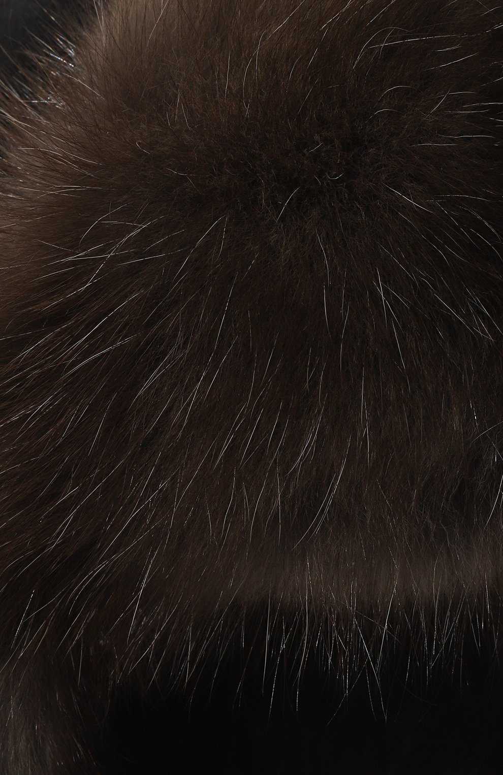 Шерстяная шапка-ушанка с мехом соболя VICTORIA KUSENKOVA, арт. 099103304153, фото 4