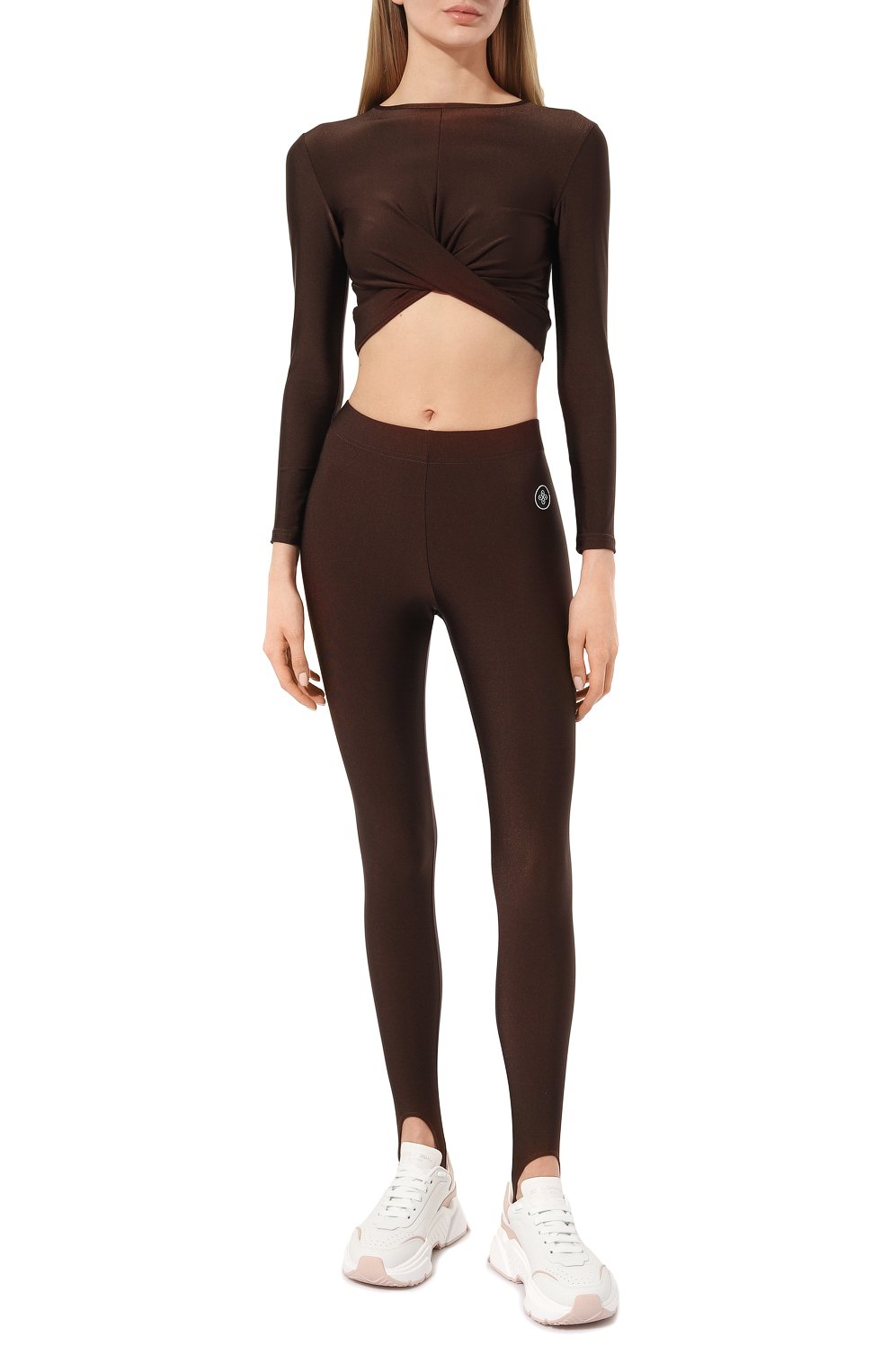 Легинсы со штрипками EVERREVER, арт. RE-LGS-BRW-03, фото 2