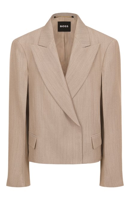 Женский шерстяной жакет BOSS, арт. 50550795