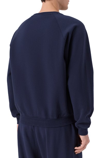 Хлопковый свитшот ГОША РУБЧИНСКИЙ, арт. SW_0201_NAVY, фото 4