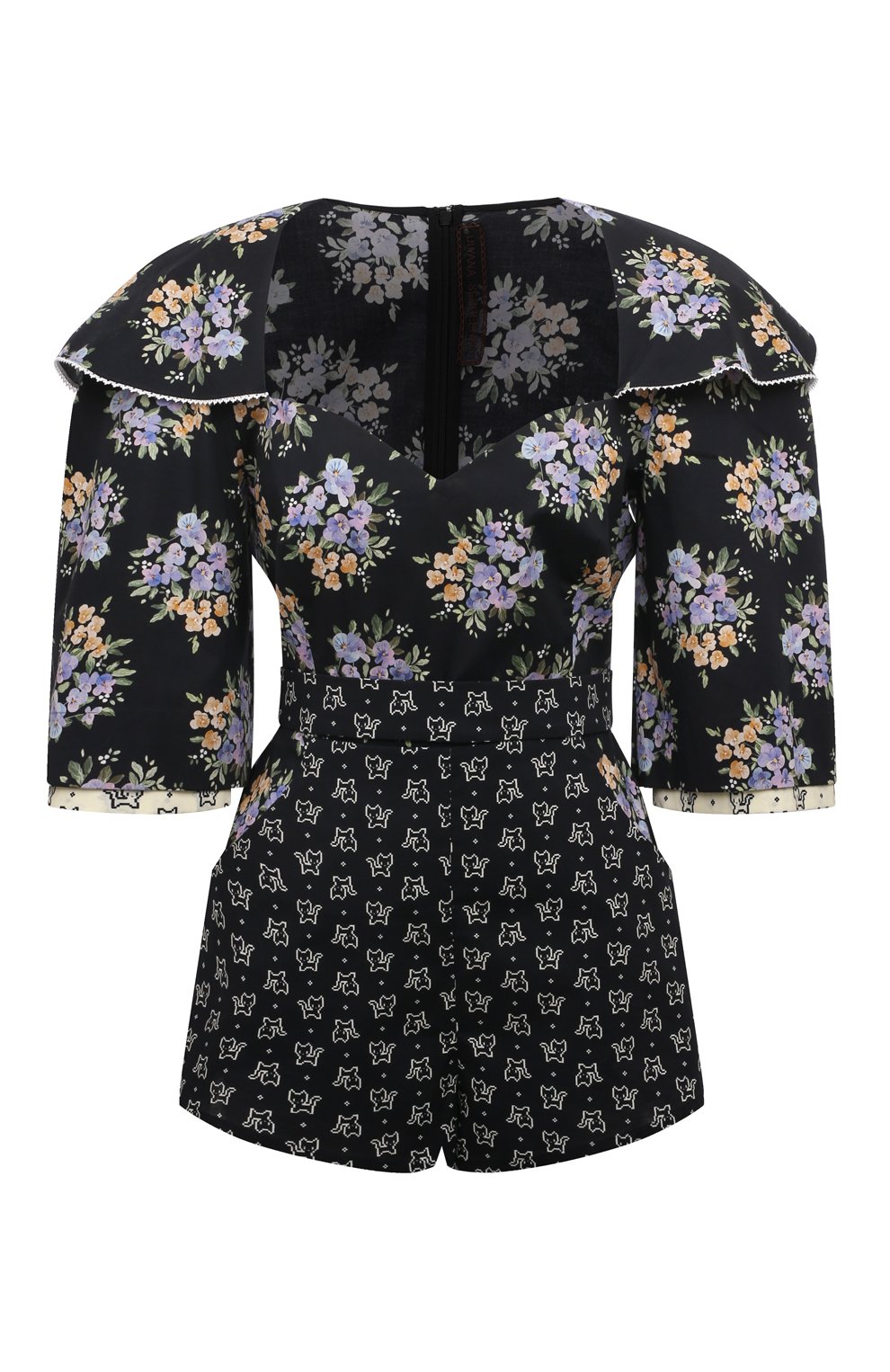 Хлопковый комбинезон ULYANA SERGEENKO, арт. JST004SS22P 1015т22, фото 1